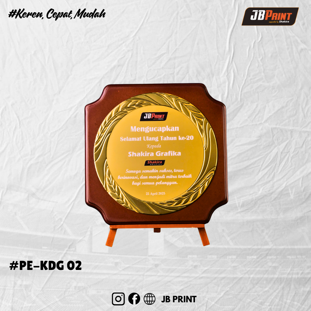 Plakat Etching | PE-KD - Gambar 3