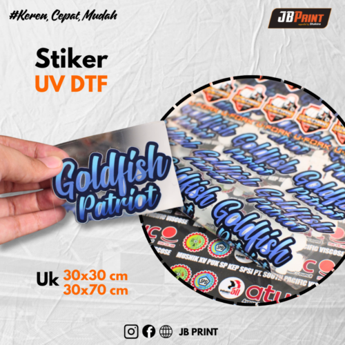 Stiker DTF UV