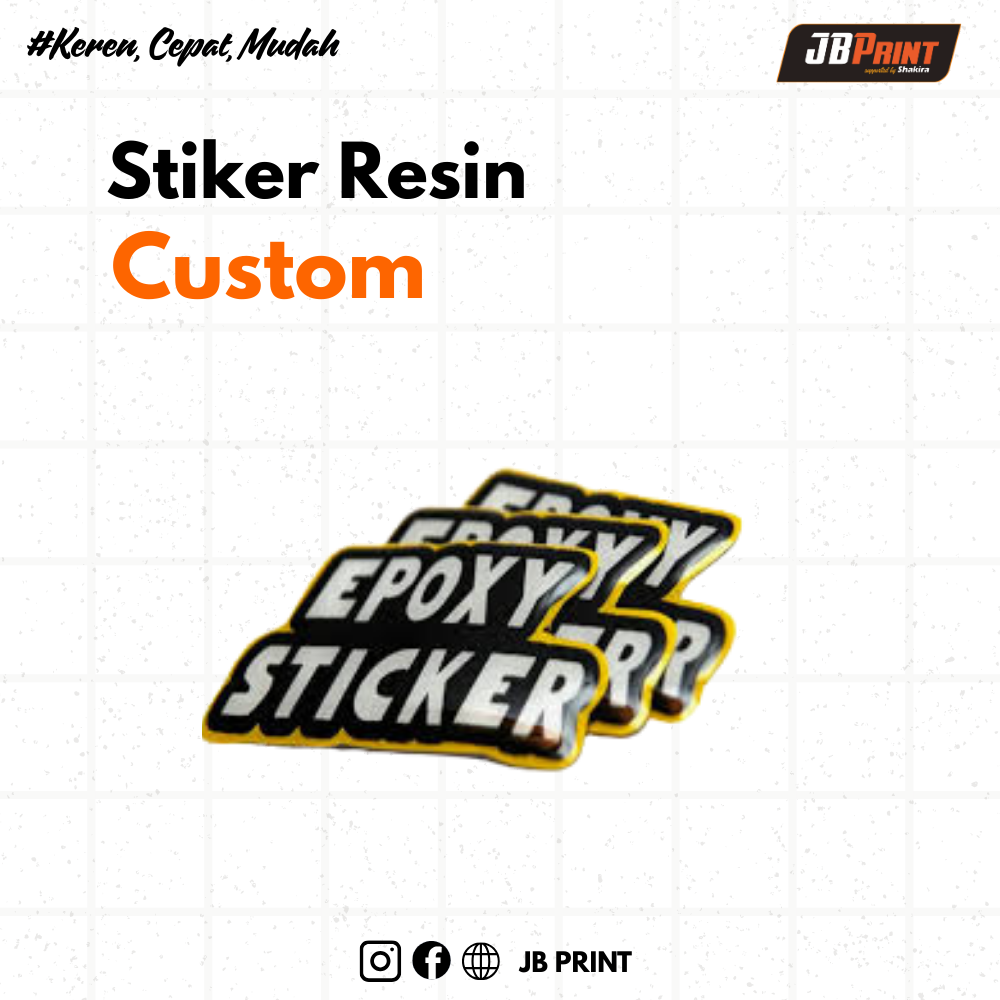 Stiker Resin - Gambar 3
