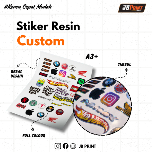 Stiker Resin