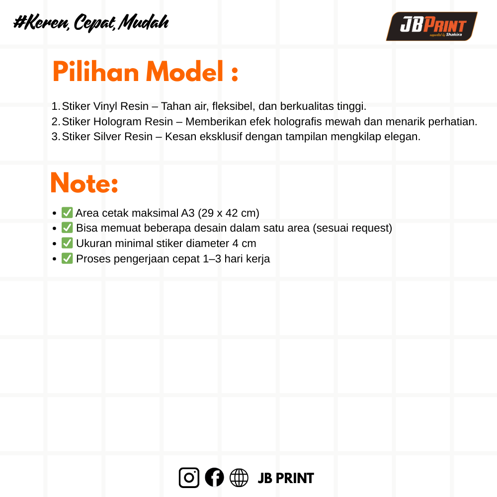 Stiker Resin - Gambar 5