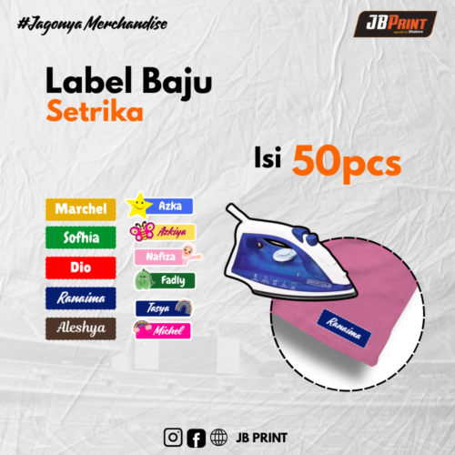 Label baju Strika