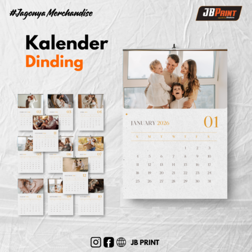 Kalender dinding jepit kaleng – isi (2–12 Lembar)